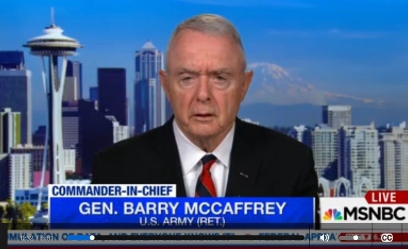 Retired Army General Claims Donald Trump is a “National Security threat”, claiming him to be a Putin puppet
